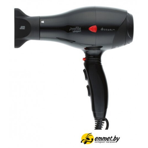Фен Dewal Profile Compact 03-119 (черный)