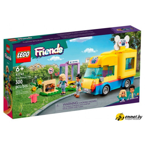 Конструктор LEGO Friends 41741 Фургон для спасения собак