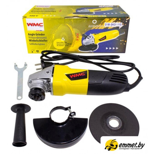 Угловая шлифмашина WMC Tools WMC-S1M-DH31-115