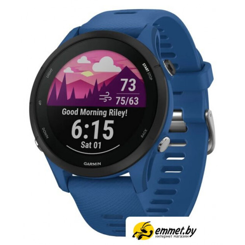 Умные часы Garmin Forerunner 255 (темно-синий/черный)
