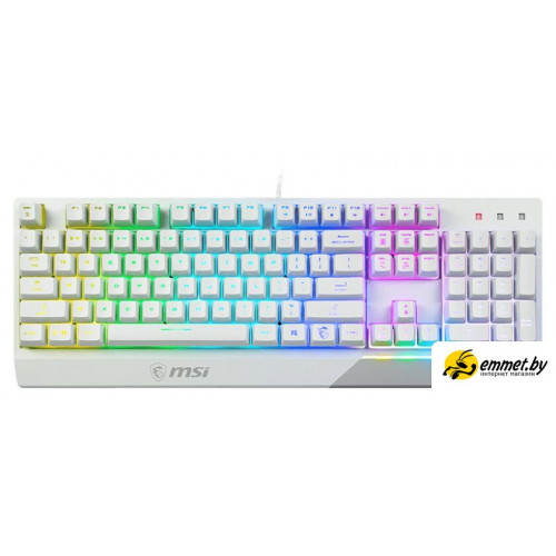 Клавиатура MSI Vigor GK30 (белый)