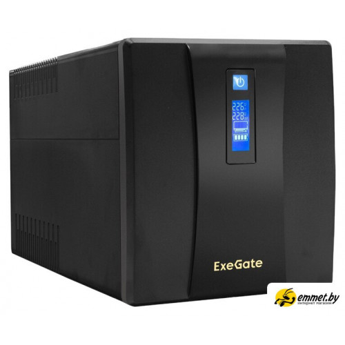 Источник бесперебойного питания ExeGate SpecialPro Smart LLB-1500.LCD.AVR.4SH.USB EP212520RUS