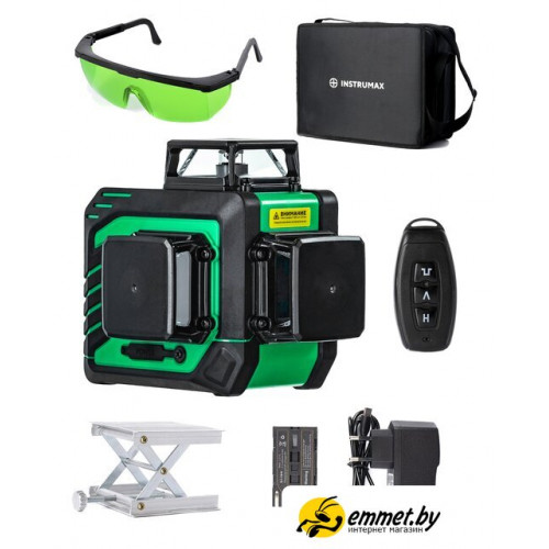Лазерный нивелир Instrumax Greenliner 3-360 Set