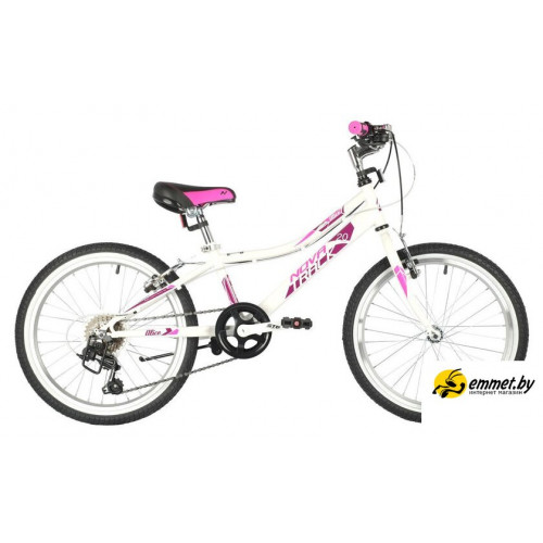 Детский велосипед Novatrack Alice 6.V 2021 20SH6V.ALICE.WT21 (белый)
