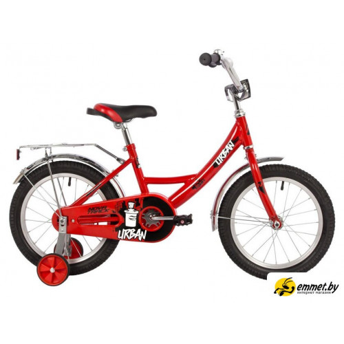 Детский велосипед Novatrack Urban 16 2022 163URBAN.RD22 (красный)