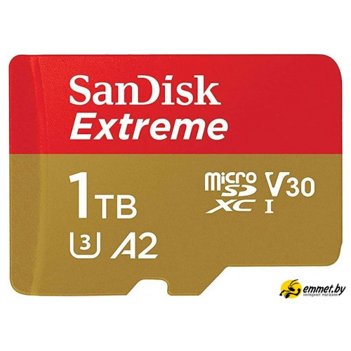 Карта памяти SanDisk Extreme microSDXC SDSQXAV-1T00-GN6MA 1TB