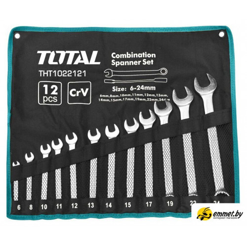 Набор ключей Total THT1022121 (12 предметов)
