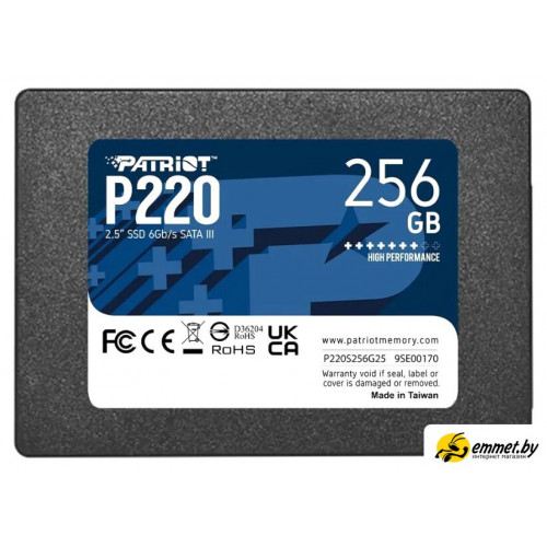 SSD Patriot P220 256GB P220S256G25