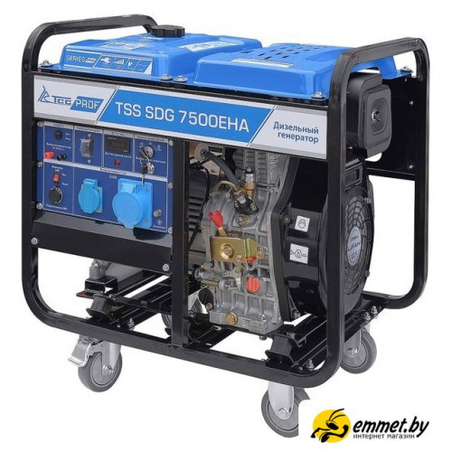 Дизельный генератор ТСС SDG 7500EHA