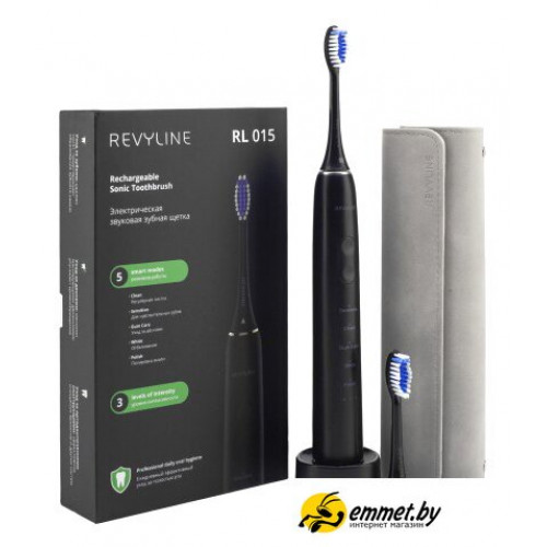 Электрическая зубная щетка Revyline RL 015 (черный)