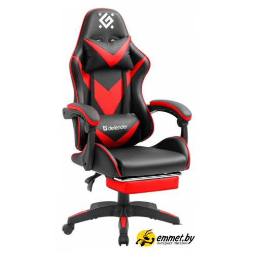 Игровое (геймерское) кресло Defender Minion (черный/красный)