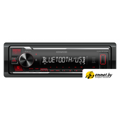 USB-магнитола Kenwood KMM-BT208
