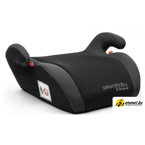 Детское сиденье Amarobaby Enjoy AB222007EChSe/09 (черный/серый)
