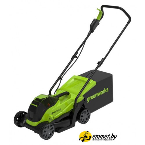 Газонокосилка Greenworks GD24LM33K2 2516107UA (с 1-м АКБ)