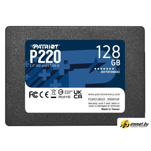 SSD Patriot P220 128GB P220S128G25