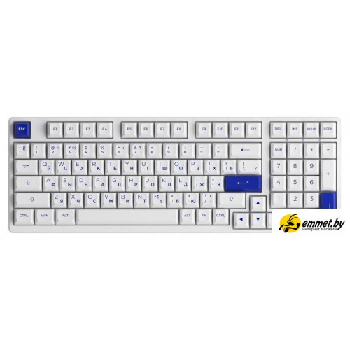 Клавиатура Akko 3098N Blue & White (TTC Honey)
