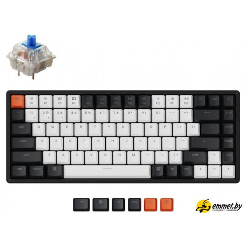 Клавиатура Keychron K2 V2 RGB K2-C2H (Gateron G Pro Blue, нет кириллицы)