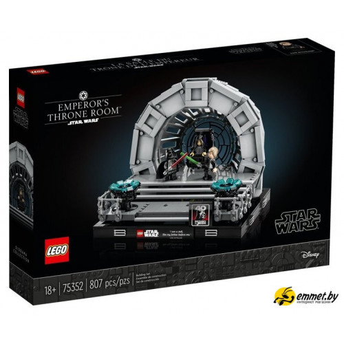 Конструктор LEGO Star Wars 75352 Диорама: Тронный зал Императора