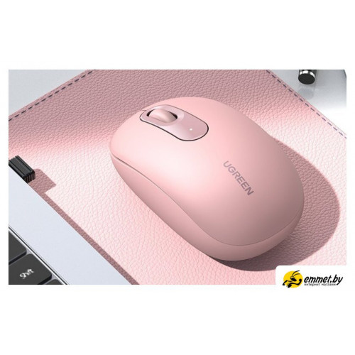 Мышь Ugreen MU105 90686 (розовый)