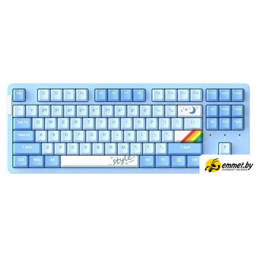 Клавиатура Dareu A87X (Dareu Blue Sky V3, голубой)