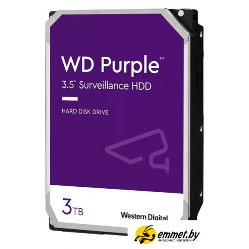 Жесткий диск WD Purple 3TB WD33PURZ