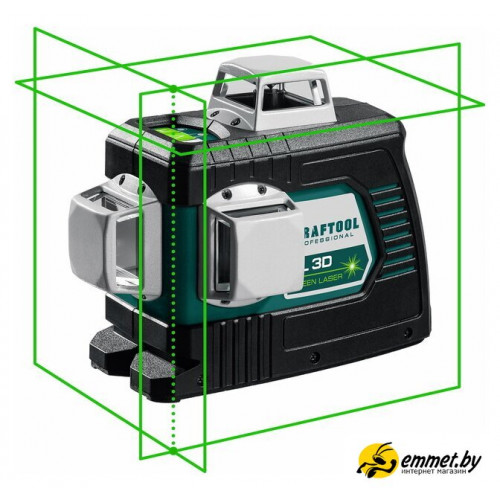 Лазерный нивелир KRAFTOOL LL-3D 34641
