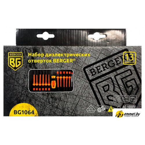 Набор отверток Berger BG1064 (13 предметов)