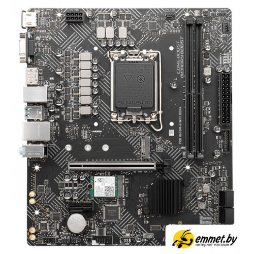 Материнская плата MSI PRO H610M-G WiFi DDR4