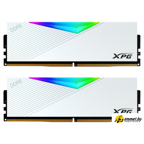 Оперативная память ADATA XPG Lancer RGB 2x16ГБ DDR5 6400МГц AX5U6400C3216G-DCLARWH