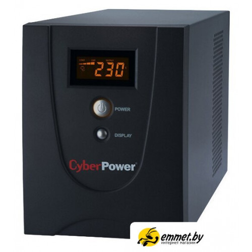 Источник бесперебойного питания CyberPower Value LCD 2200VA Black (VALUE2200ELCD)