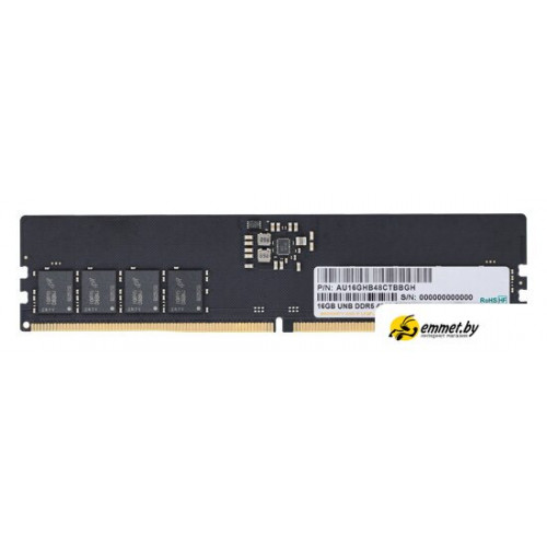 Оперативная память Apacer 8ГБ DDR5 4800 МГц AU08GHB48CTDBGH