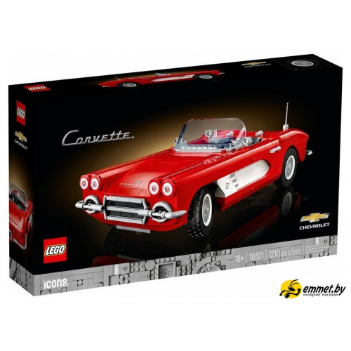 Конструктор LEGO Icons 10321 Chevrolet Corvette 1961