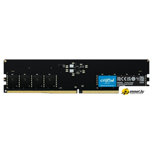 Оперативная память Crucial 16ГБ DDR5 5600 МГц CT16G56C46U5