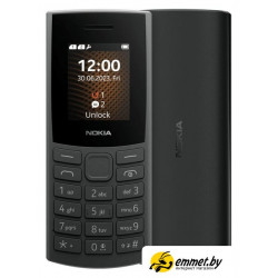 Кнопочный телефон Nokia 106 (2023) Dual SIM TA-1564 (угольный)