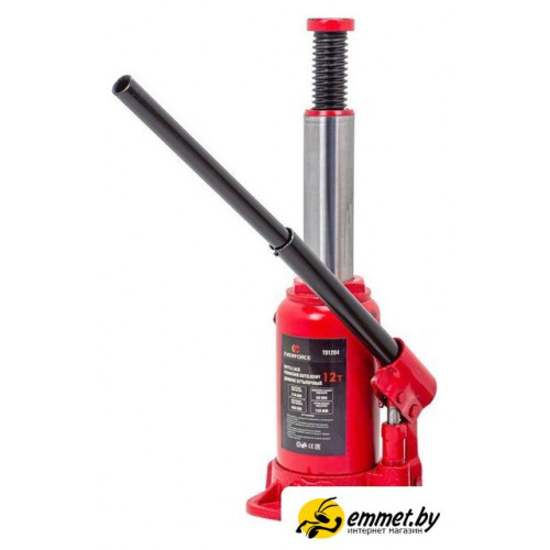 Бутылочный домкрат Everforce EF-T91204 12т