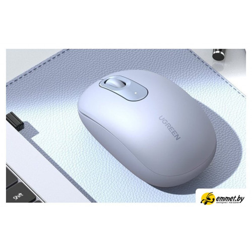 Мышь Ugreen MU105 90671 (светло-синий)