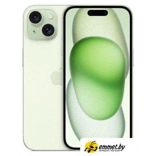 Телефон Apple iPhone 15 512GB (зеленый)