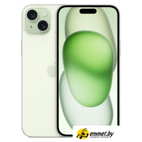 Телефон Apple iPhone 15 Plus 512GB (зеленый)