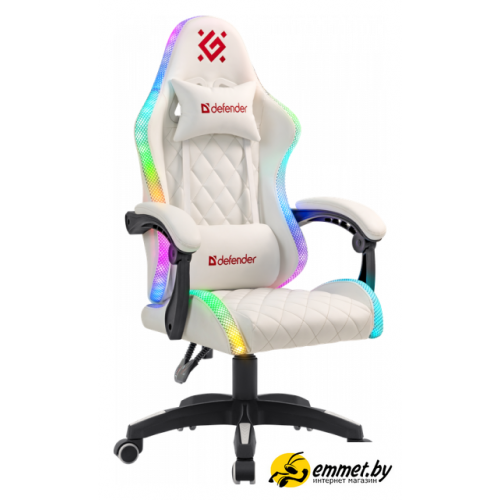 Игровое (геймерское) кресло Defender Energy (белый)