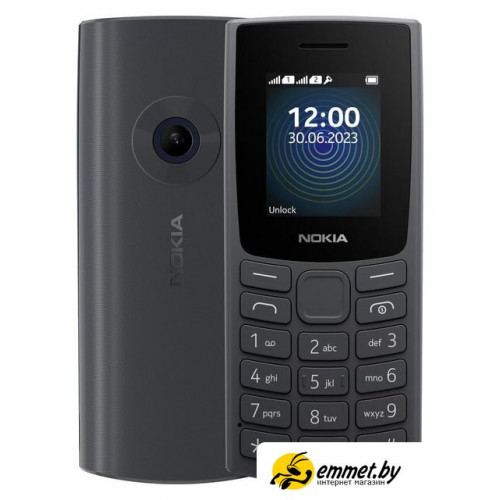 Кнопочный телефон Nokia 110 (2023) Dual SIM TA-1567 (угольный)