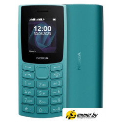 Кнопочный телефон Nokia 105 (2023) Dual SIM TA-1557 (бирюзовый)