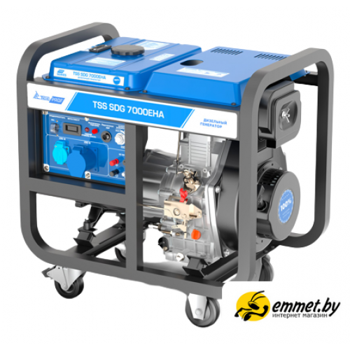Дизельный генератор ТСС SDG 7000EHA 100033