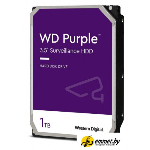 Жесткий диск WD Purple 1TB WD11PURZ