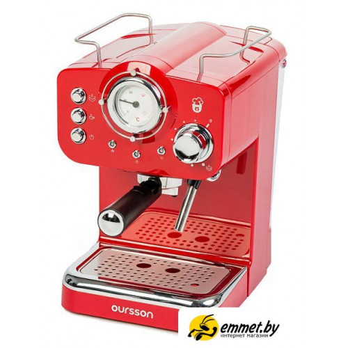 Рожковая кофеварка Oursson EM1510/RD