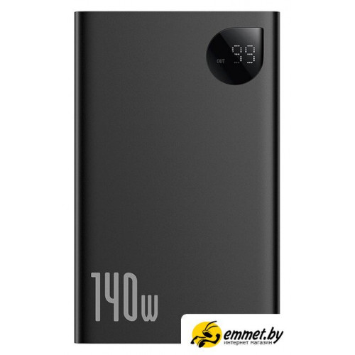 Внешний аккумулятор Baseus Adaman Digital Display Fast Charge Power Bank 140W 24000mAh (черный)