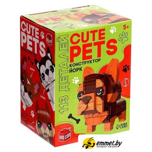 Конструктор Unicon Cute pets 9278944 Йорк