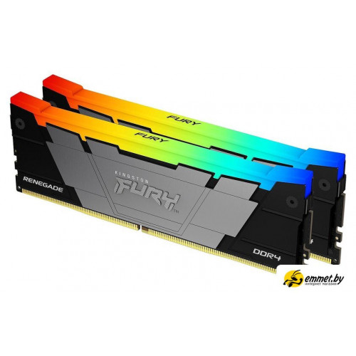 Оперативная память Kingston FURY Renegade RGB 2x8ГБ DDR4 3200МГц KF432C16RB2AK2/16