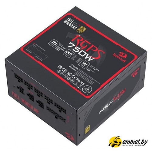 Блок питания Redragon RGPS-750W 70488
