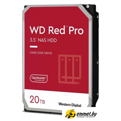 Жесткий диск WD Red Pro 20TB WD201KFGX