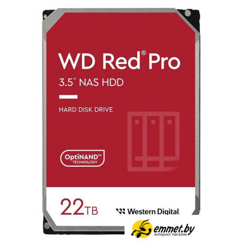 Жесткий диск WD Red Pro 22TB WD221KFGX